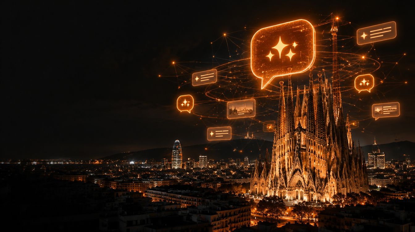 Agencia GEO en Barcelona: la IA recomendando empresas de Barcelona
